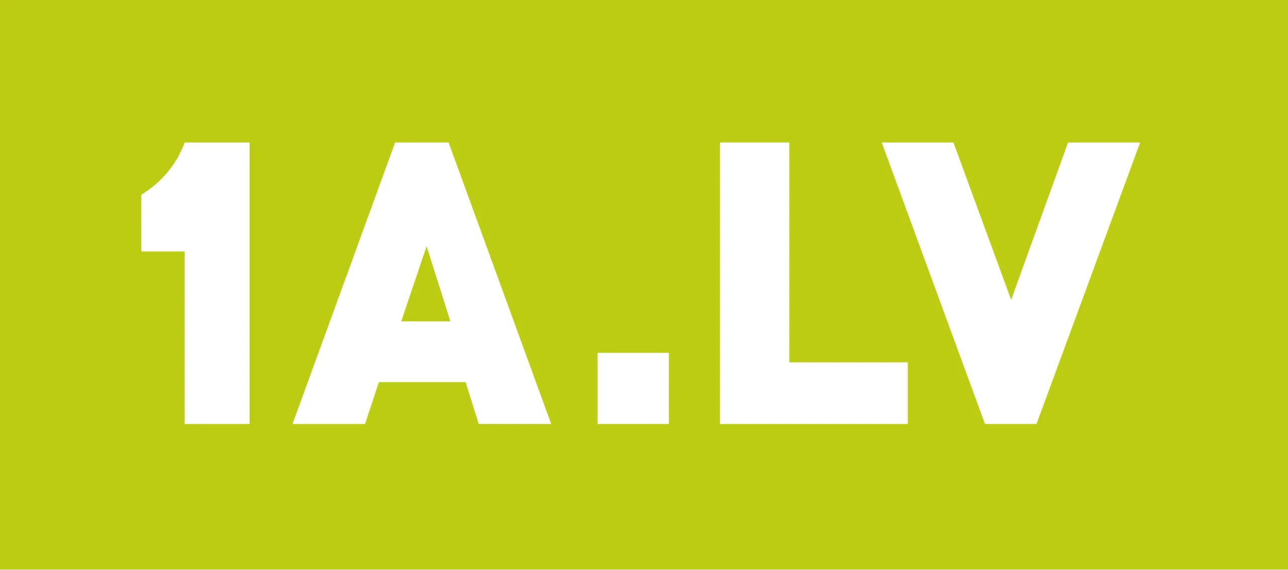 1a.lv uzņēmuma logo