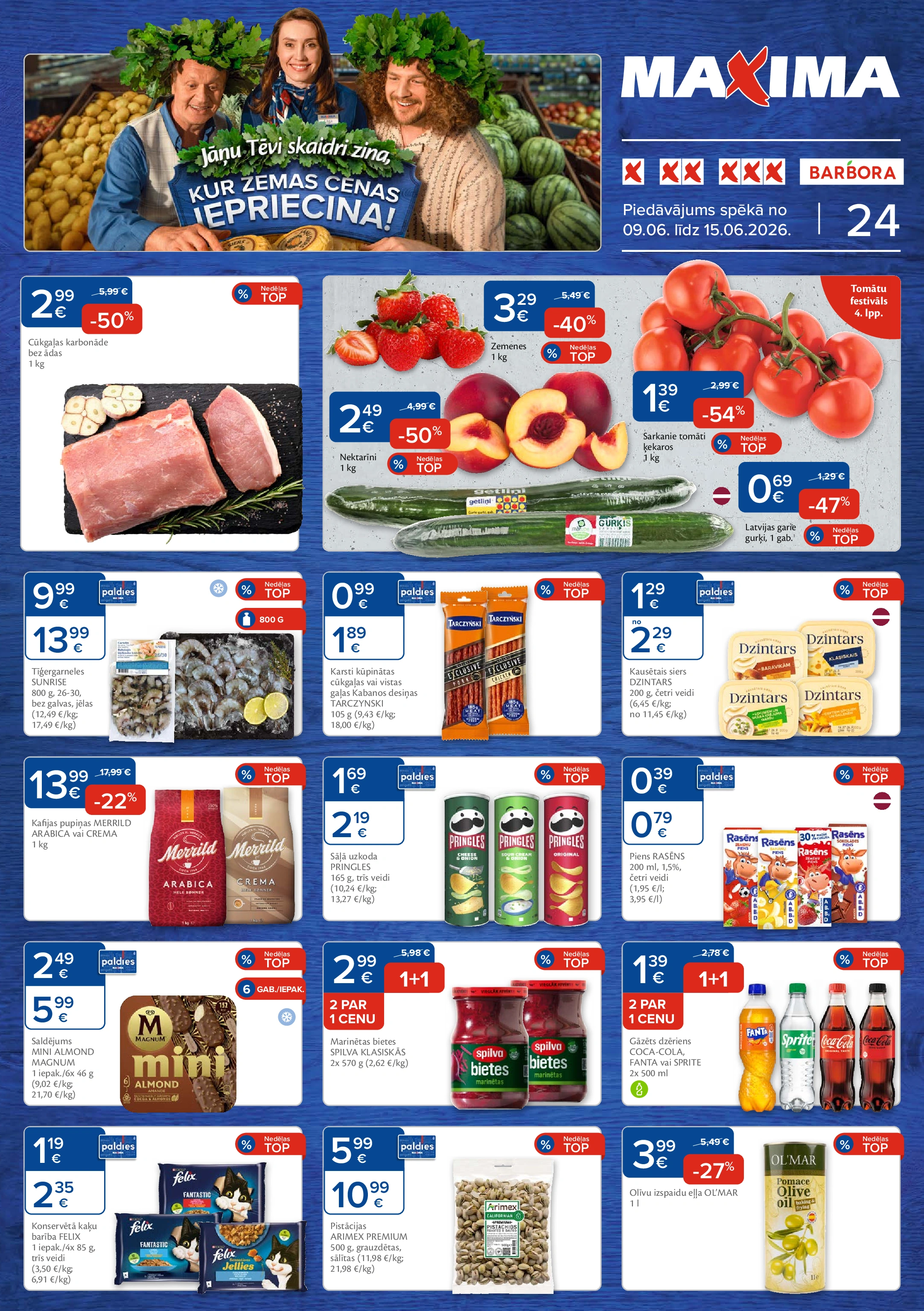 Maxima akcijas buklets 09.06 – 15.06