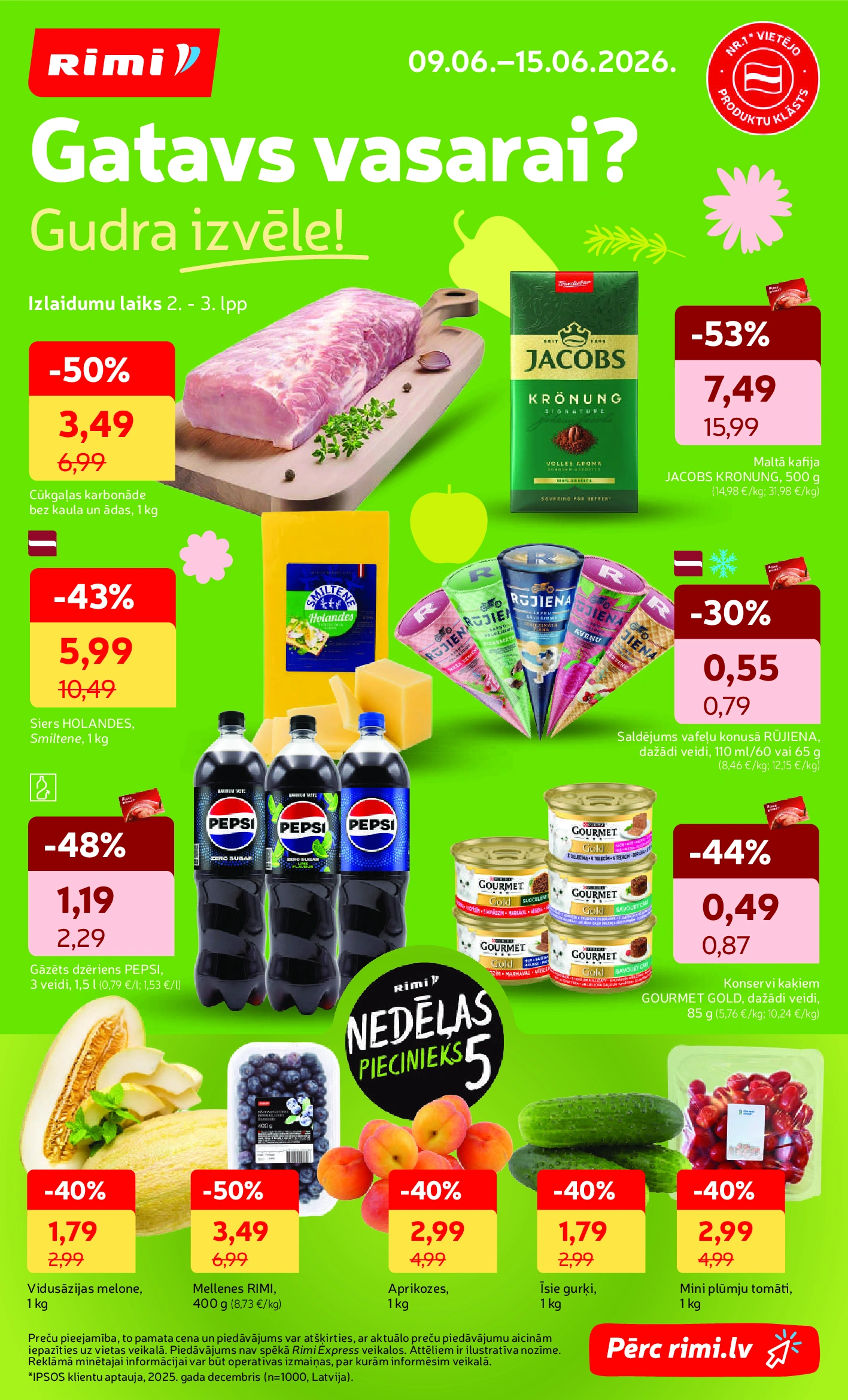 Rimi akcijas buklets 09.06 – 15.06