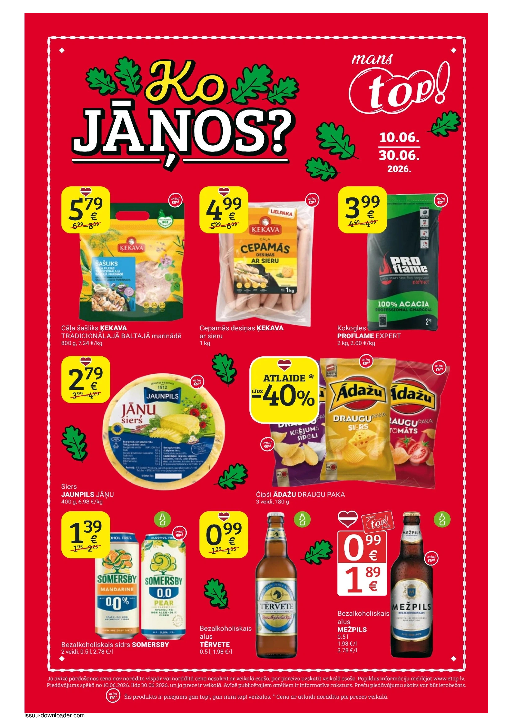 Top akcijas buklets 10.06 – 30.06
