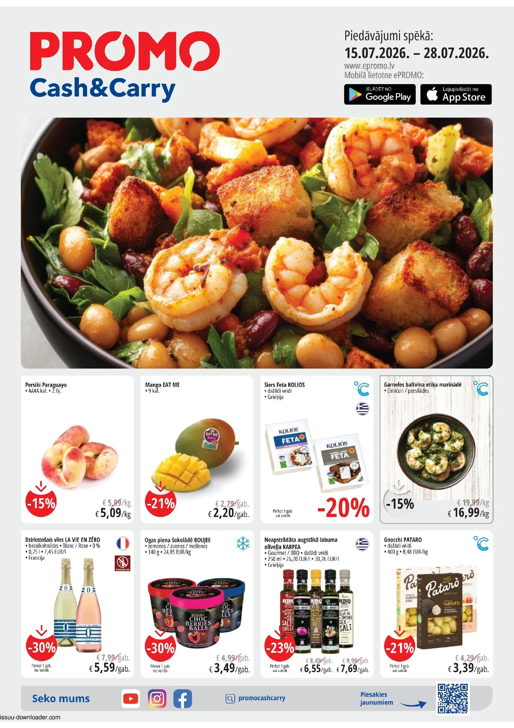 Promo Cash & Carry akcijas buklets 15.07 - 28.07